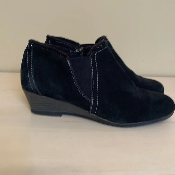Black Sporto booties Sz 8.5 - Picture 1 of 4